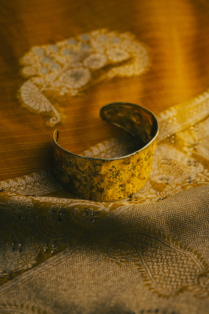 AGNI Textured Cuff Bracelet