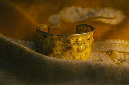 AGNI Textured Cuff Bracelet