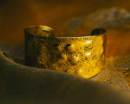 AGNI Textured Cuff Bracelet